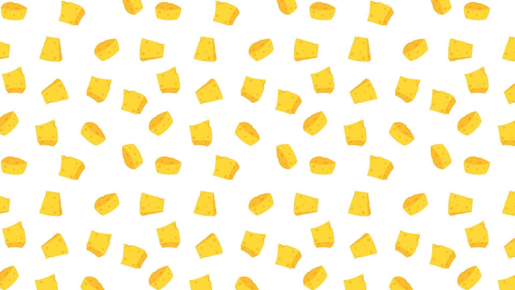 Cheese vector. cheese pattern wallpaper. background. vector