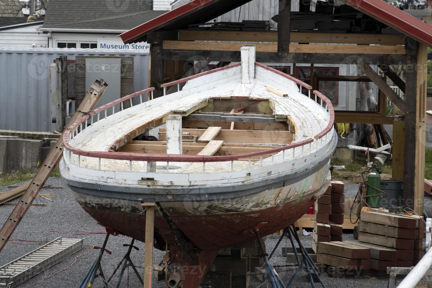 old shipyard carpentery works photo