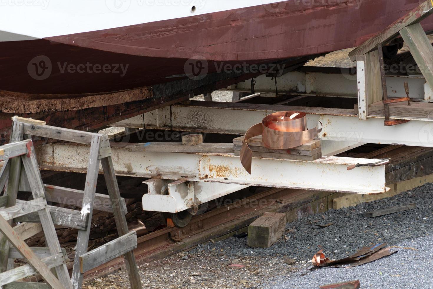 old shipyard carpentery works photo