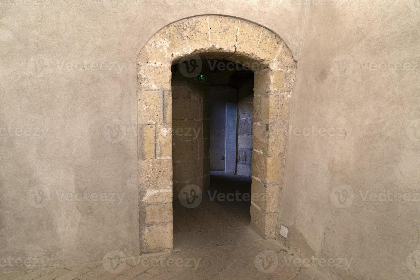 NAPLES, ITALY - FEBRUARY 1 2020 - Novo New castle in Naples prison photo