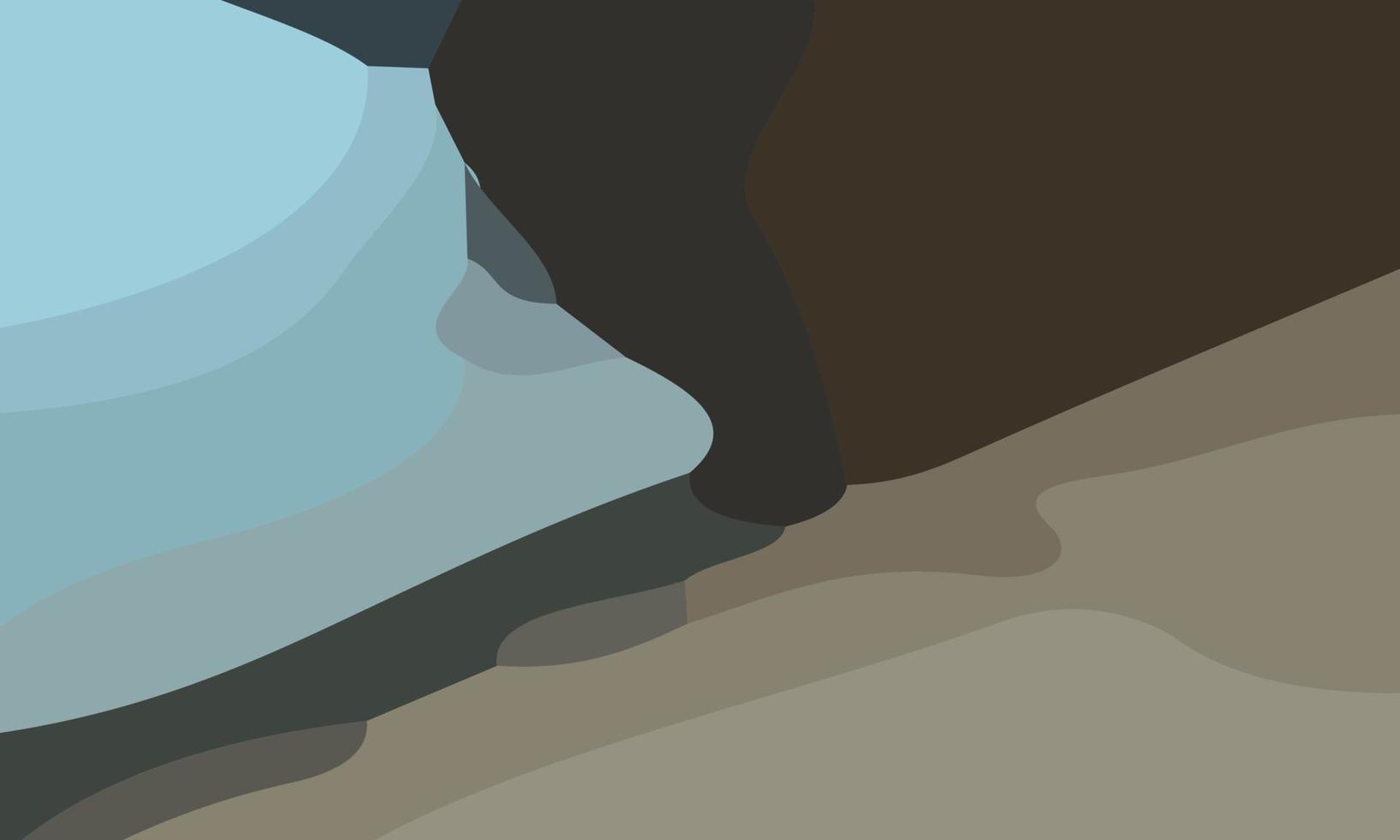 Aesthetic brown abstract background with copy space area. Suitable for poster and banner vector