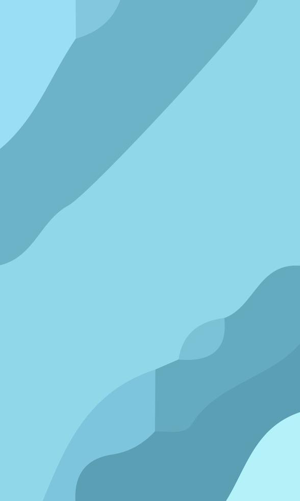 Aesthetic blue abstract background with copy space area. Suitable for poster and banner vector