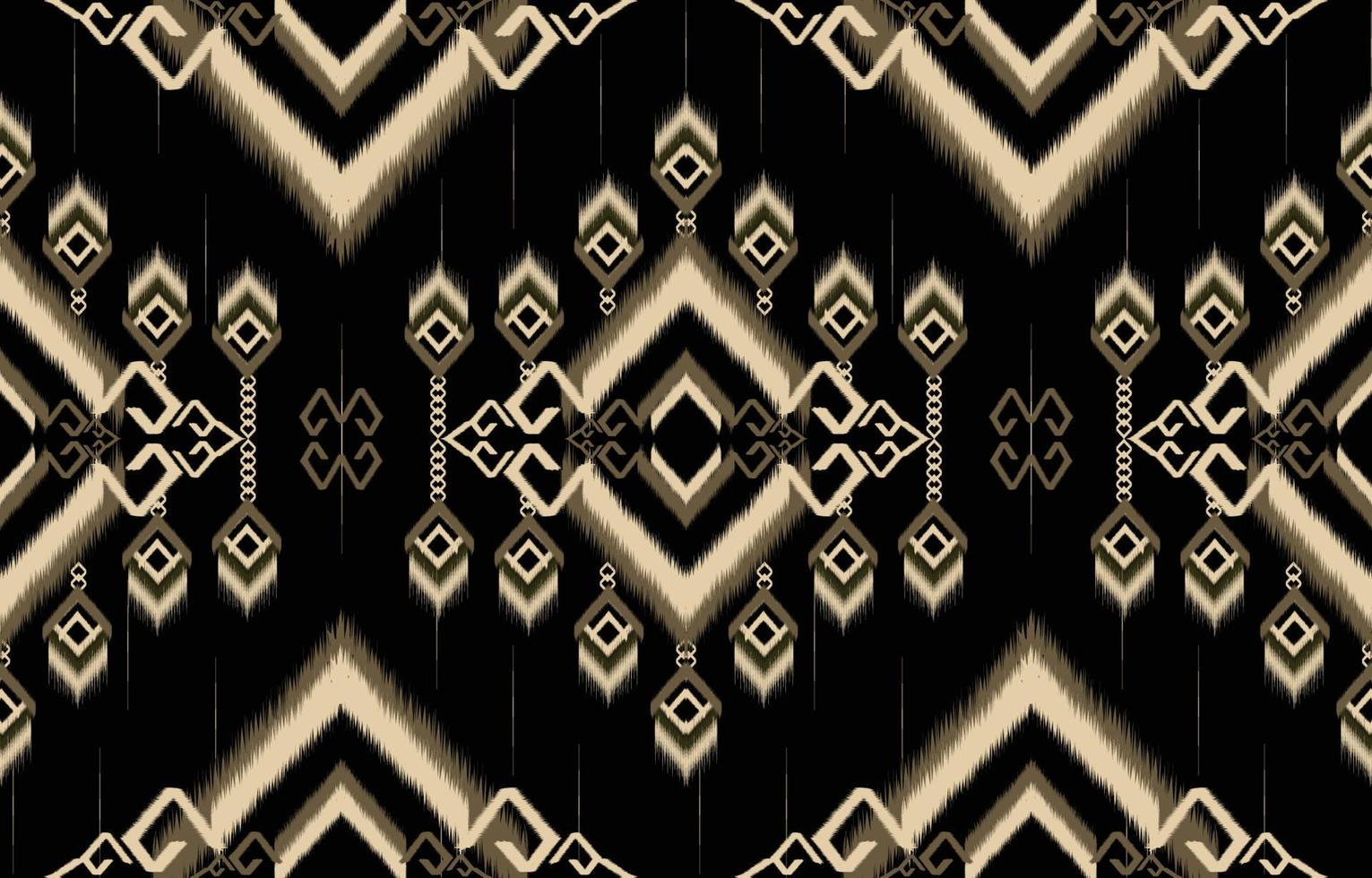 Ikat pattern. Geometric ethnic pattern African,American, western,Pakistan,Asia,Aztec motif textile and bohemian.design for background, wallpaper,carpet print, fabric, batik,tile. Ikat paisley vector. vector