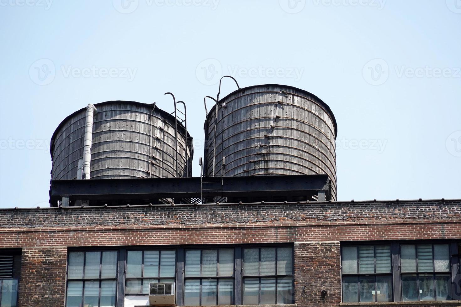 tanque de la torre de agua de nueva york foto