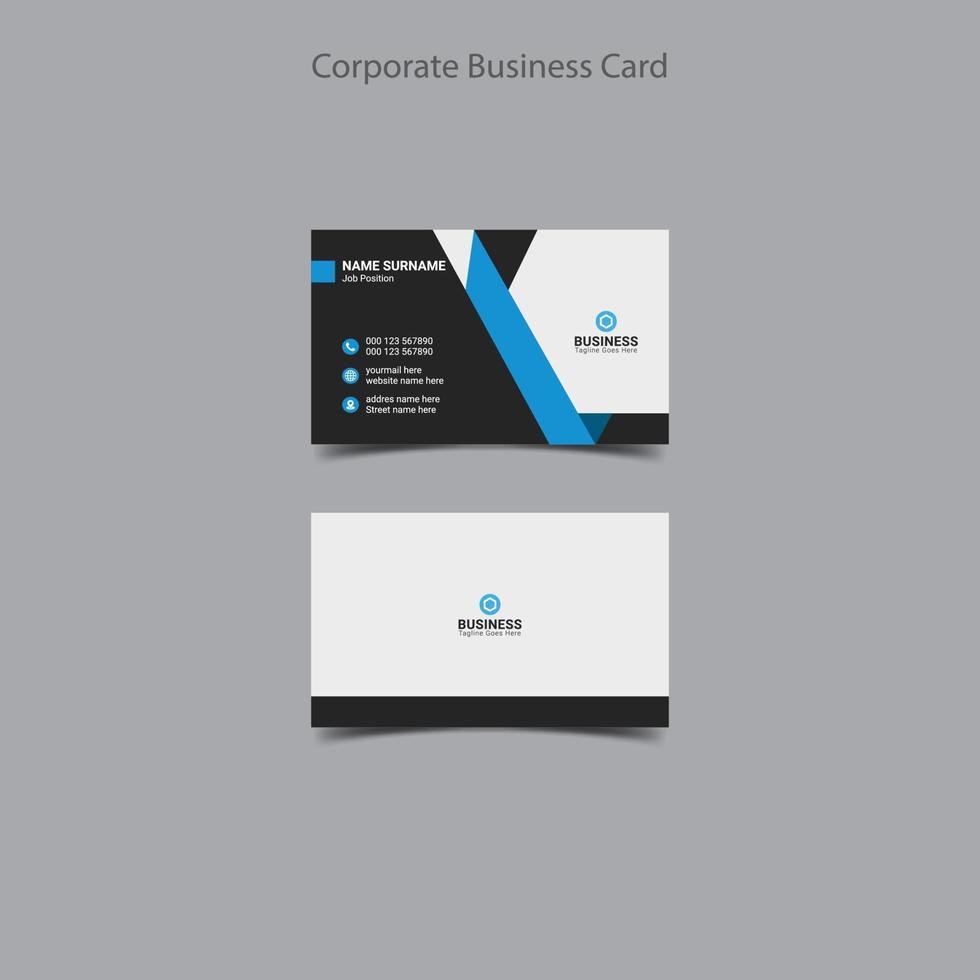 Modern Business Card Template vector