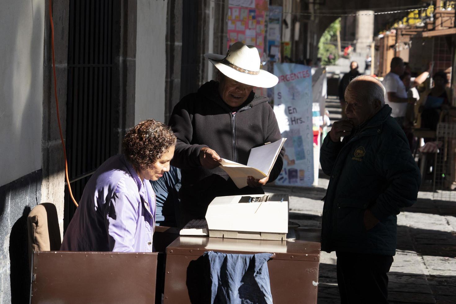 MEXICO CITY, MEXICO - JANUARY 30 2019 -  Santo Domingo Place photo