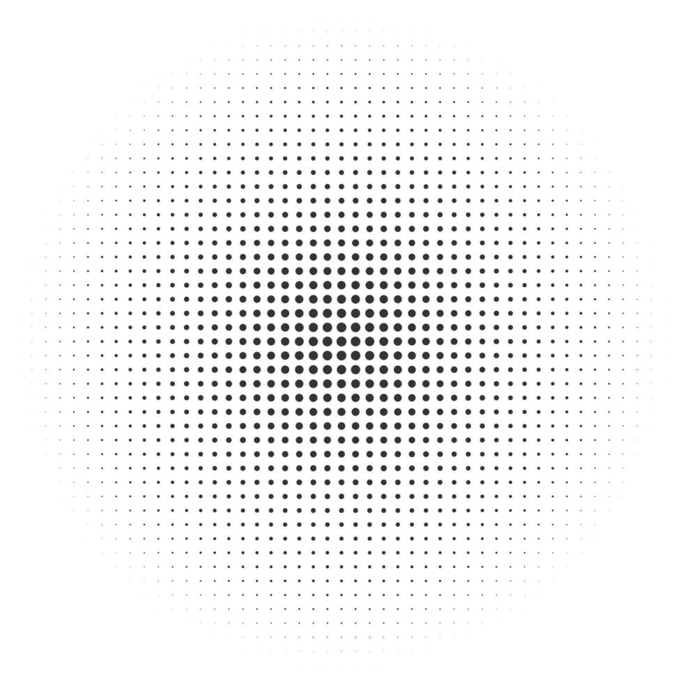 Abstract circle dotted background vector illustration