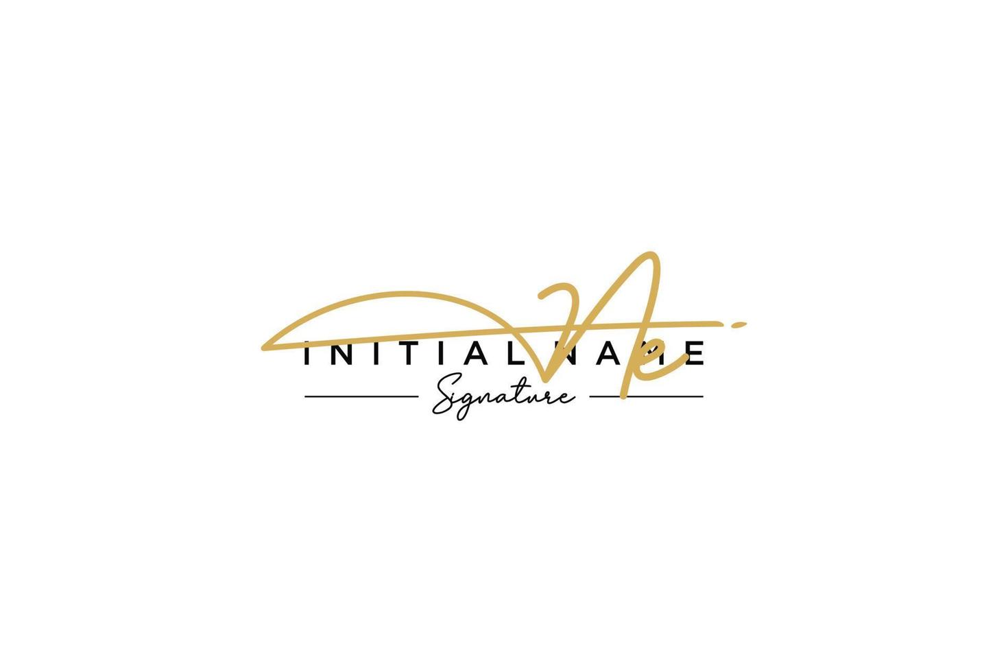 Initial NE signature logo template vector. Hand drawn Calligraphy lettering Vector illustration.