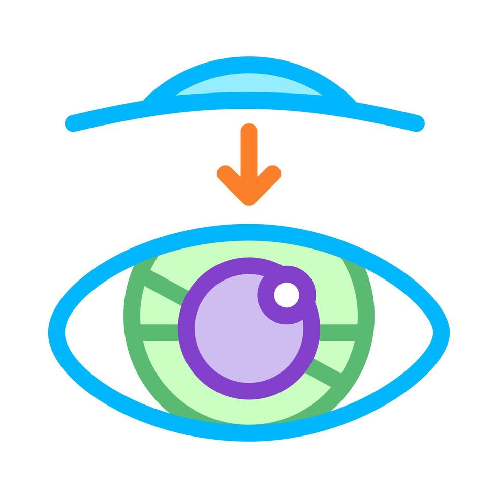 Information Chip On Hand Biomaterial Vector Icon