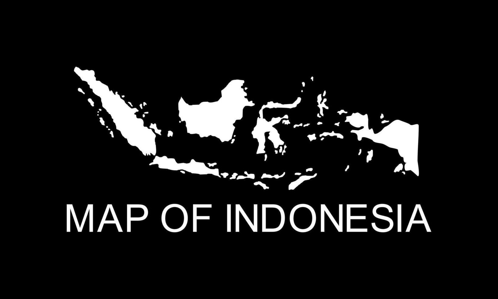 Indonesia Map for App, Art Illustration, Website, Pictogram, Infographic or Graphic Design Element. Vector Illustration