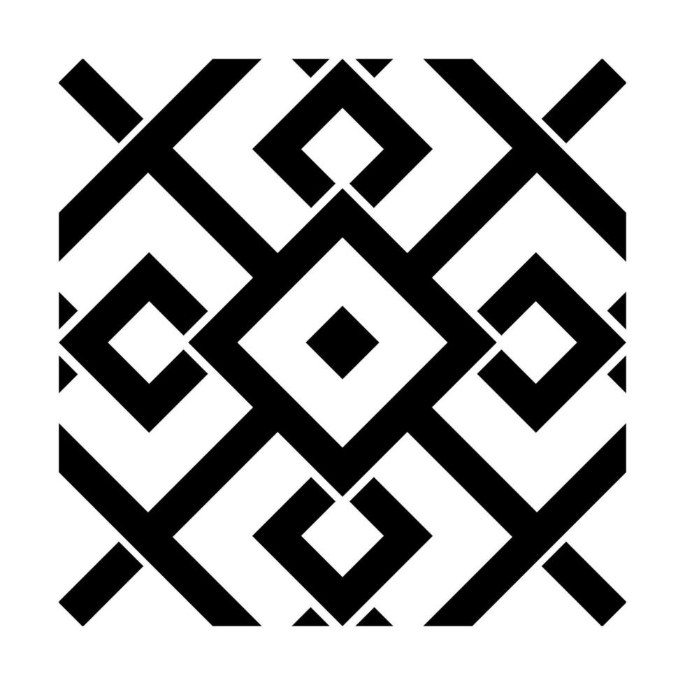 Geometrical Motifs Pattern.  Decoration for Interior, Exterior, Carpet, Textile, Garment, Fashion, Silk, Tile, Plastic, Paper, Wrapping, Wallpaper, Pillow, Sofa, Background, Ect. Vector Illustration