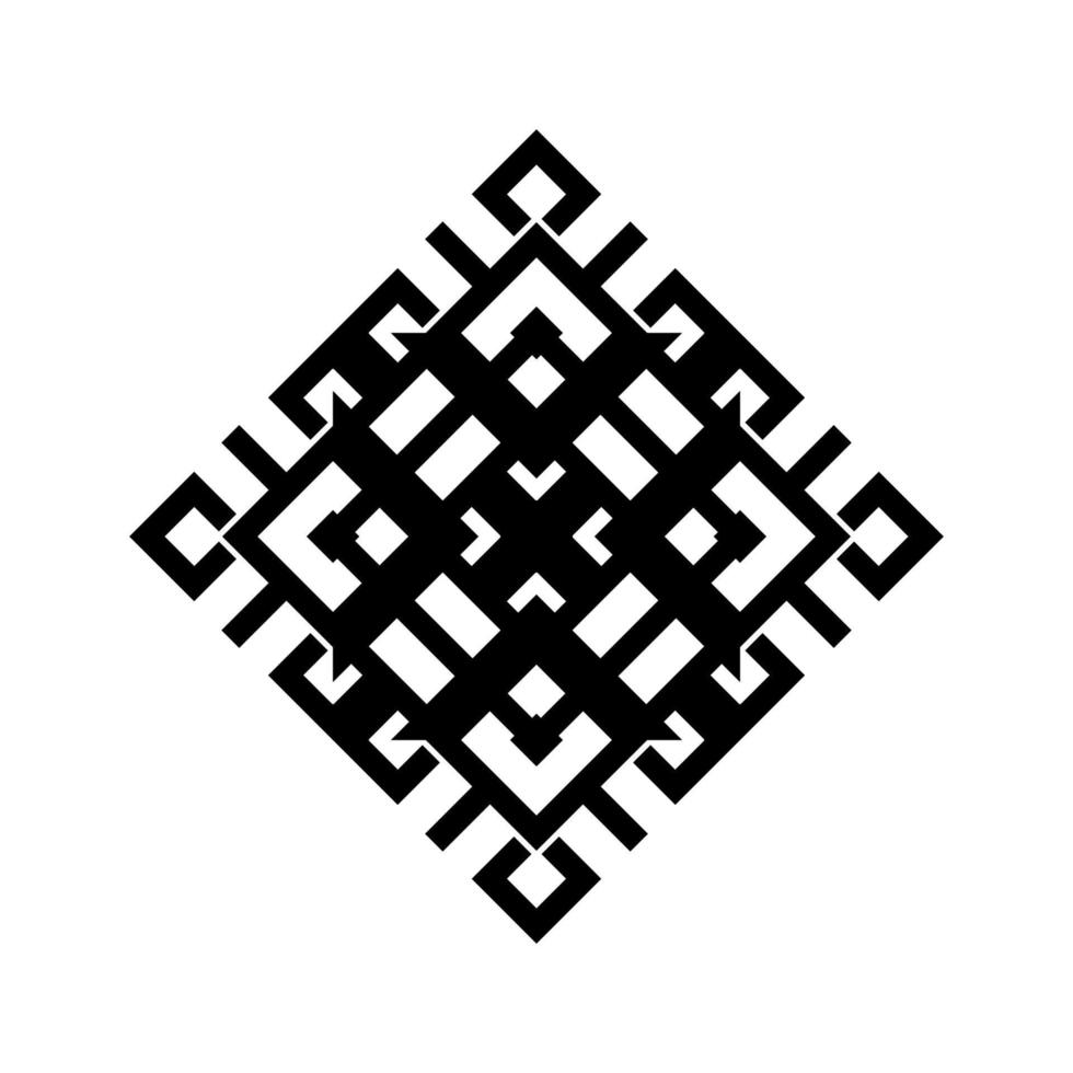 Geometrical Motifs Pattern.  Decoration for Interior, Exterior, Carpet, Textile, Garment, Fashion, Silk, Tile, Plastic, Paper, Wrapping, Wallpaper, Pillow, Sofa, Background, Ect. Vector Illustration