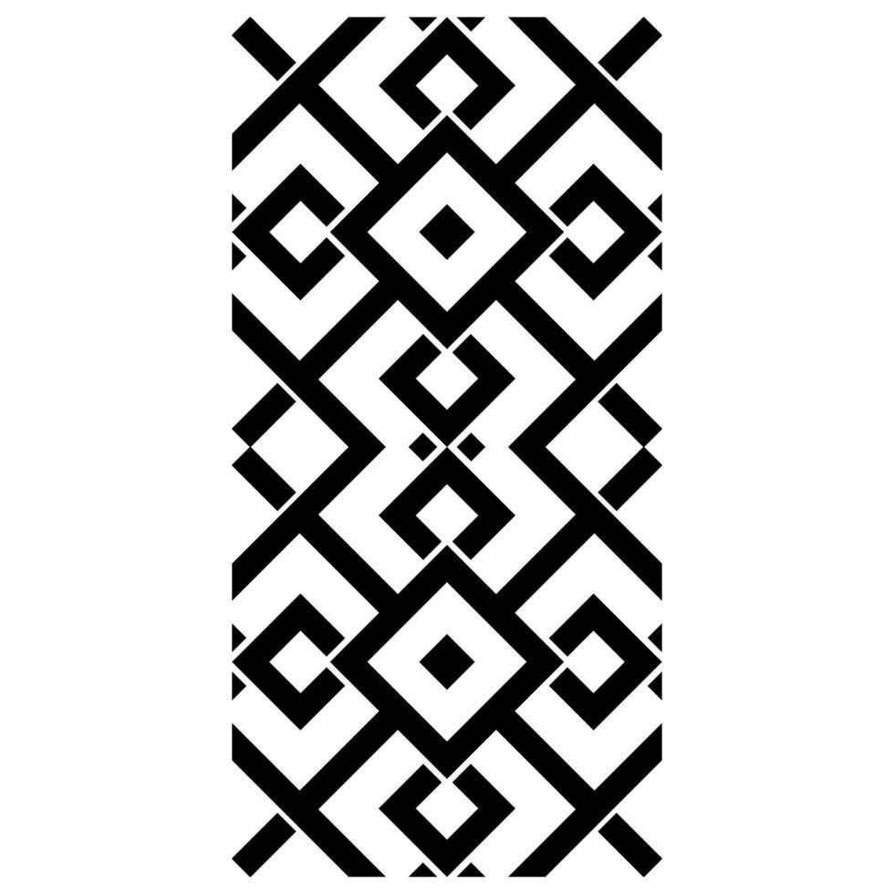 Geometrical Motifs Pattern.  Decoration for Interior, Exterior, Carpet, Textile, Garment, Fashion, Silk, Tile, Plastic, Paper, Wrapping, Wallpaper, Pillow, Sofa, Background, Ect. Vector Illustration