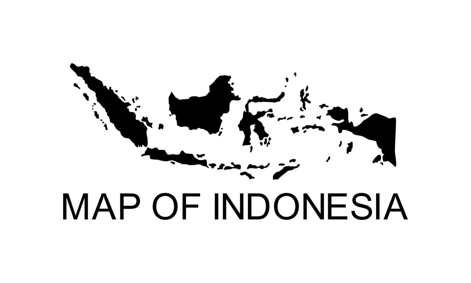 Indonesia Map for App, Art Illustration, Website, Pictogram, Infographic or Graphic Design Element. Vector Illustration