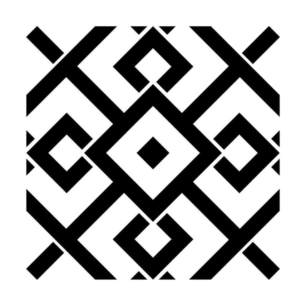 Geometrical Motifs Pattern.  Decoration for Interior, Exterior, Carpet, Textile, Garment, Fashion, Silk, Tile, Plastic, Paper, Wrapping, Wallpaper, Pillow, Sofa, Background, Ect. Vector Illustration