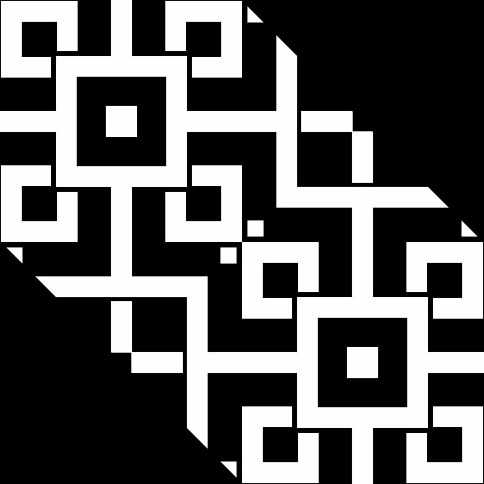 Geometrical Motifs Pattern.  Decoration for Interior, Exterior, Carpet, Textile, Garment, Fashion, Silk, Tile, Plastic, Paper, Wrapping, Wallpaper, Pillow, Sofa, Background, Ect. Vector Illustration