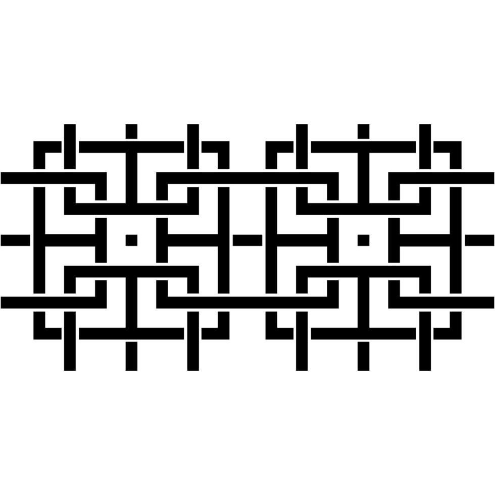 Geometrical Motifs Pattern.  Decoration for Interior, Exterior, Carpet, Textile, Garment, Fashion, Silk, Tile, Plastic, Paper, Wrapping, Wallpaper, Pillow, Sofa, Background, Ect. Vector Illustration