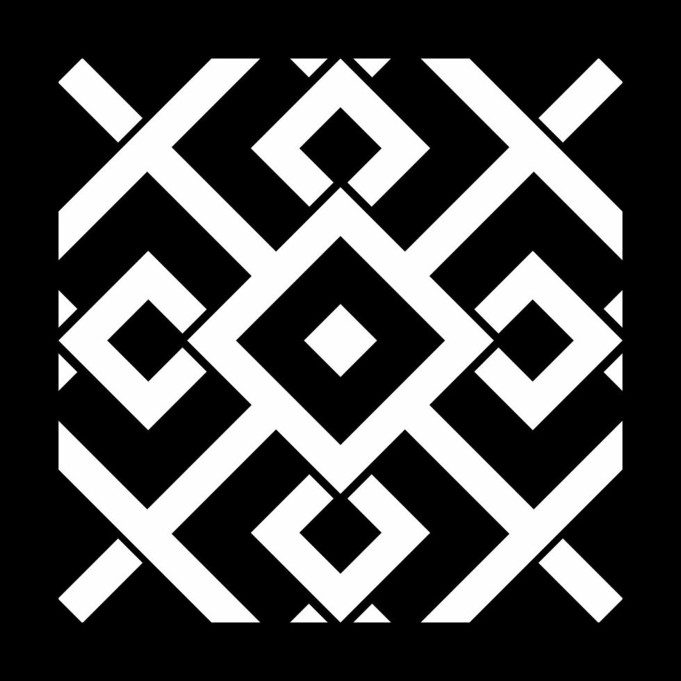 Geometrical Motifs Pattern.  Decoration for Interior, Exterior, Carpet, Textile, Garment, Fashion, Silk, Tile, Plastic, Paper, Wrapping, Wallpaper, Pillow, Sofa, Background, Ect. Vector Illustration