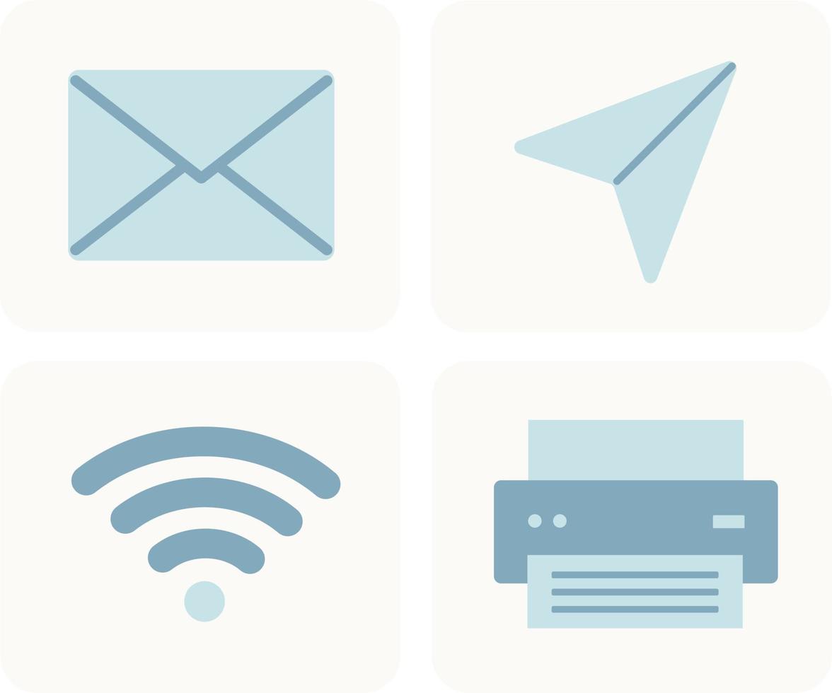 Icons product category illustration vector