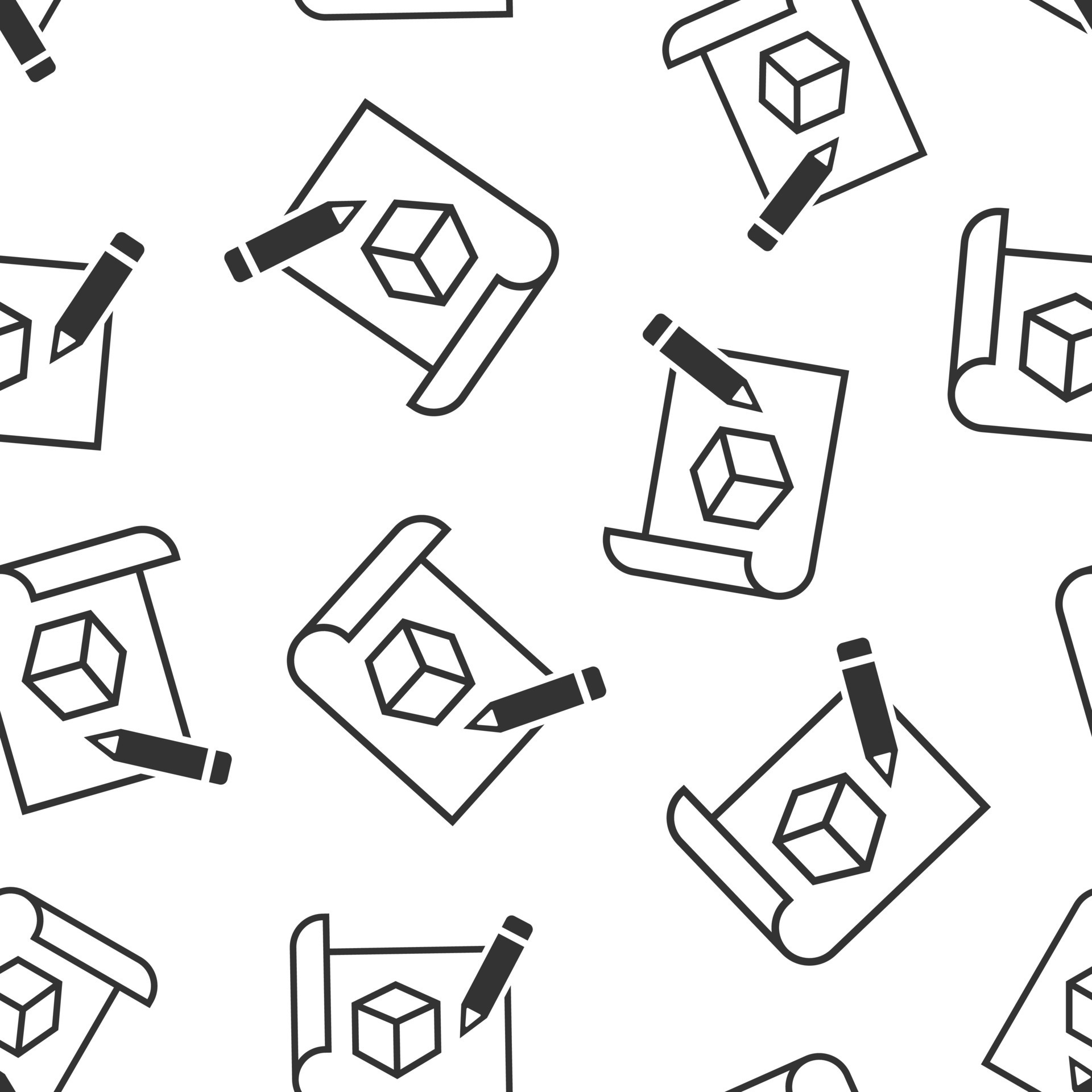 Prototype icon in flat style. Startup vector illustration on white ...