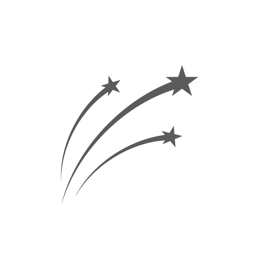 plantilla de icono de estrella vector