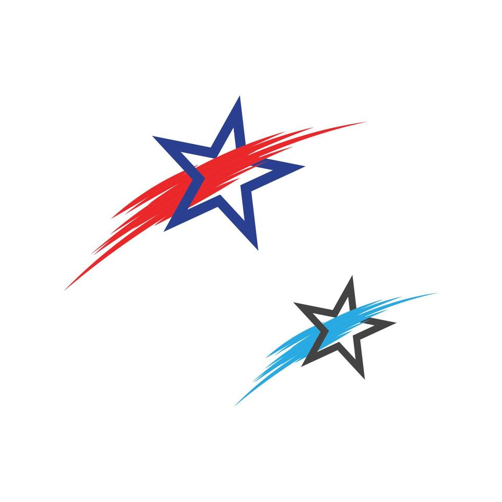 Star icon Template vector