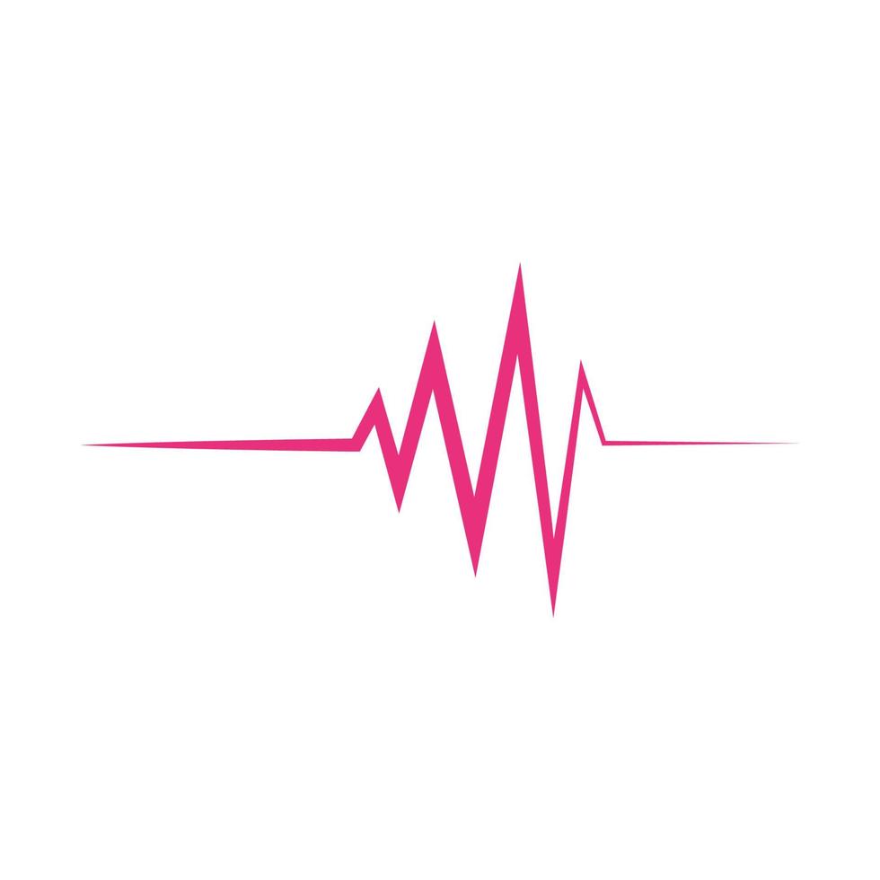 Sound waves vector illustration