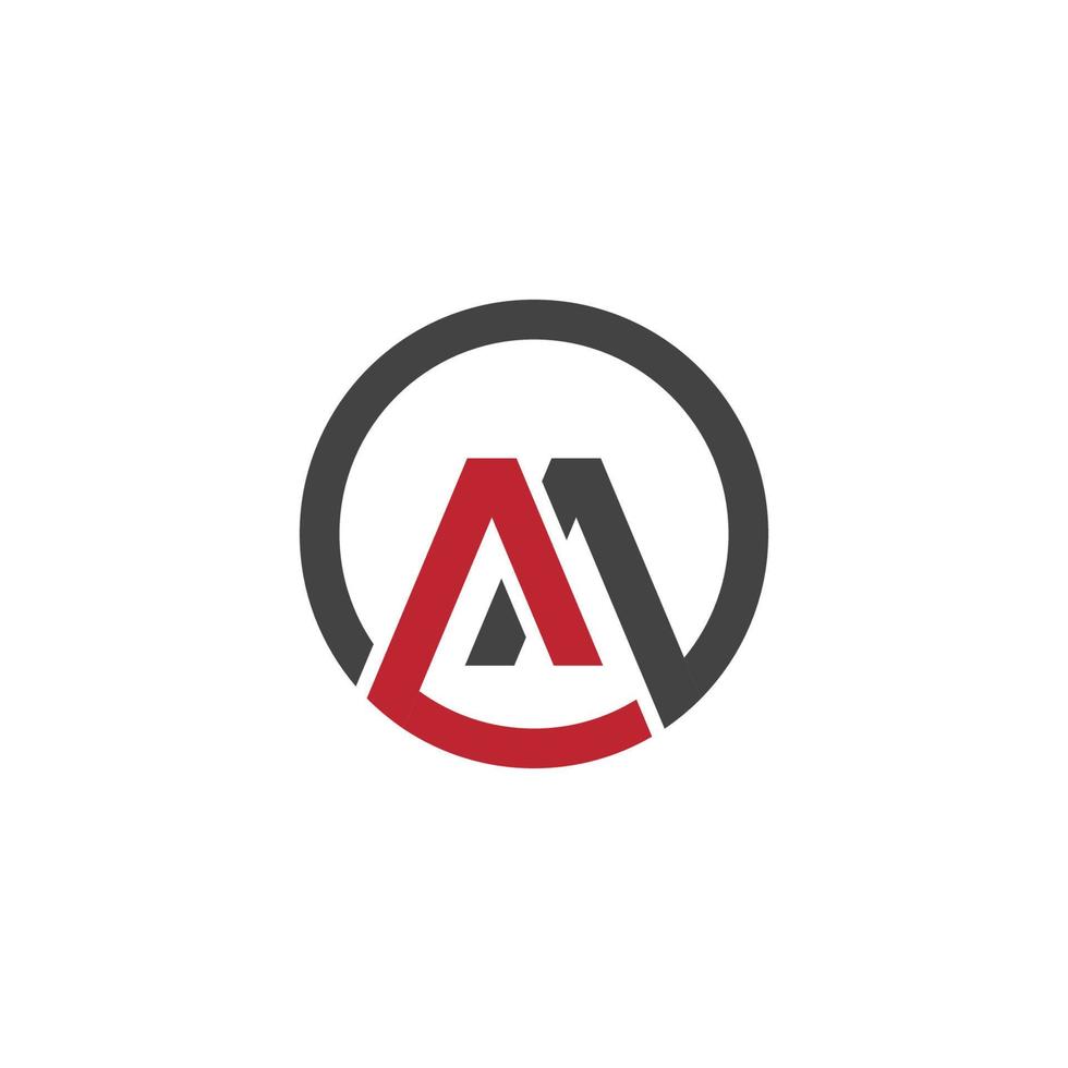 M Letter Logo Template vector