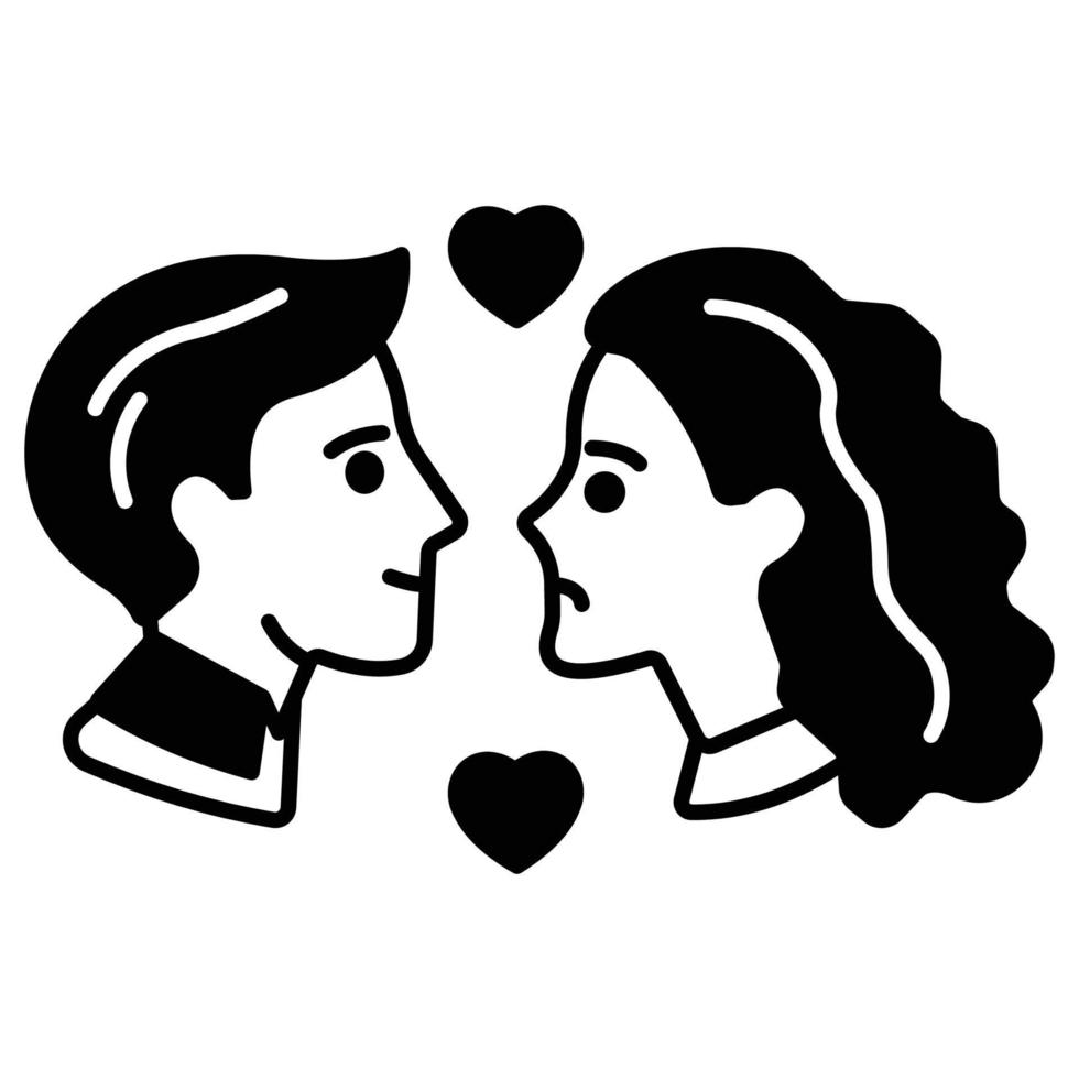 Couple Love which can easily edit or modify vector