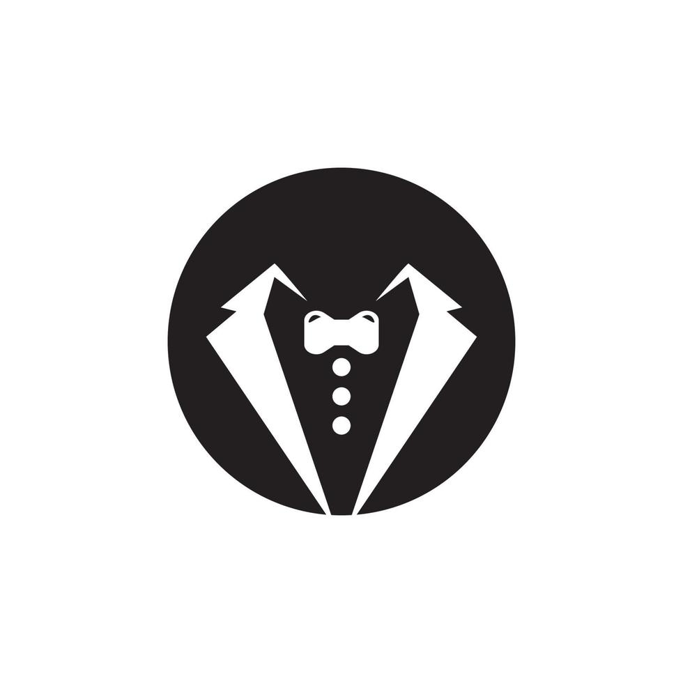 Tuxedo icon and symbol vector template 17436272 Vector Art at Vecteezy