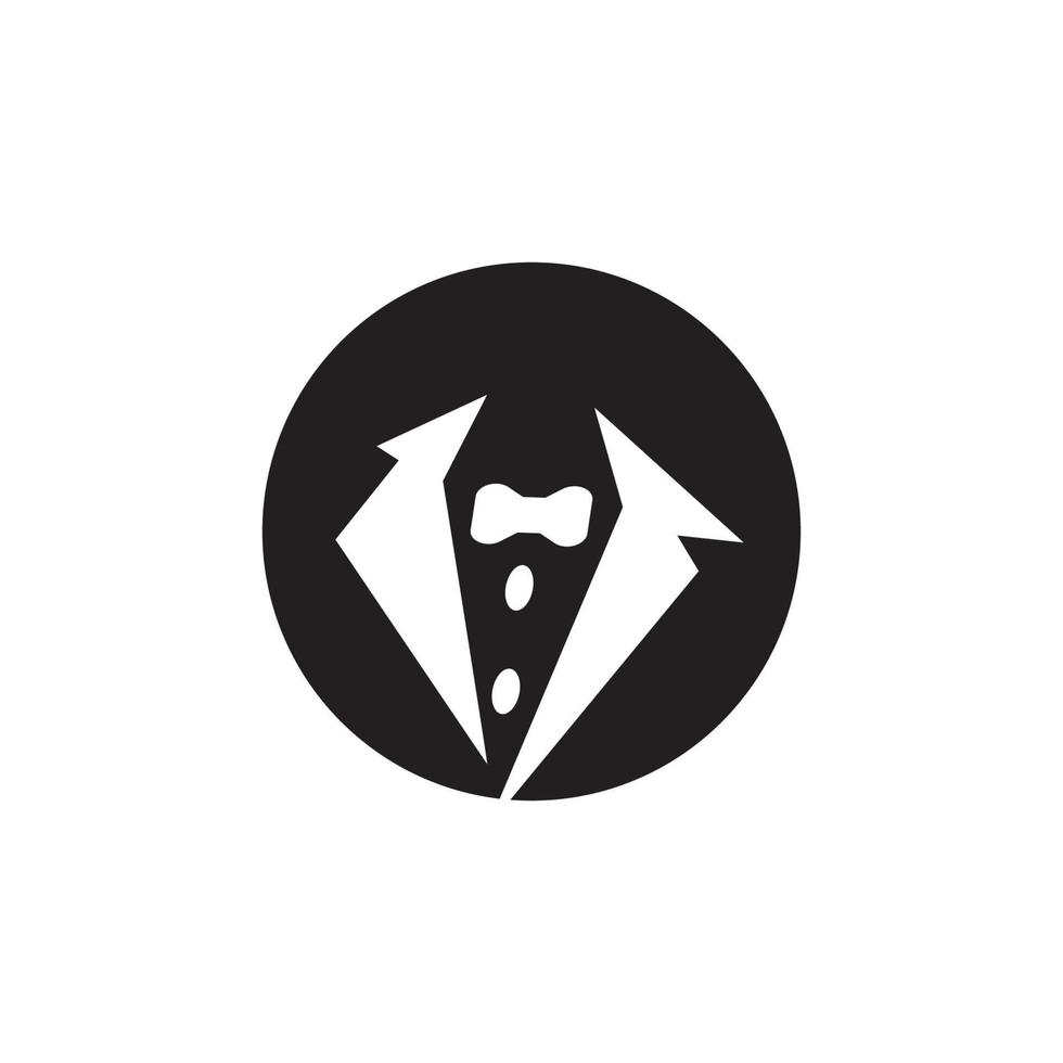 Tuxedo icon and symbol vector template