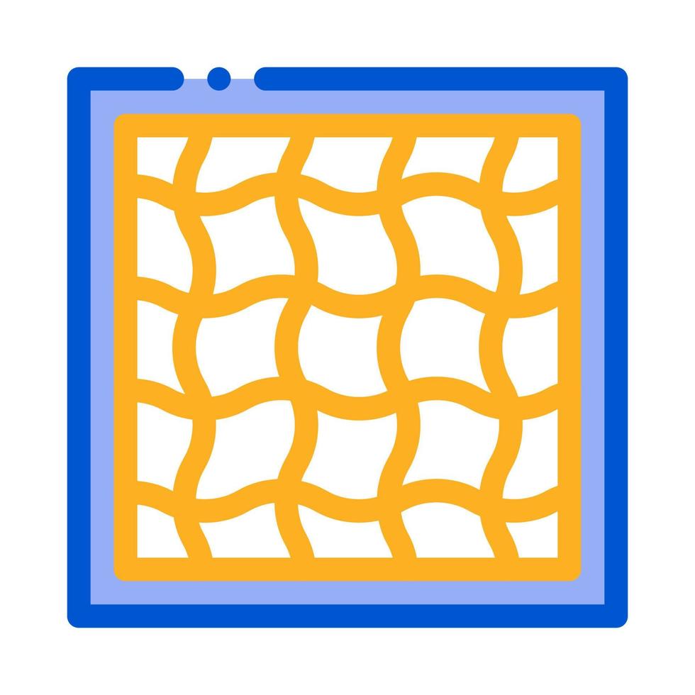 pattern on fabrics icon vector outline illustration