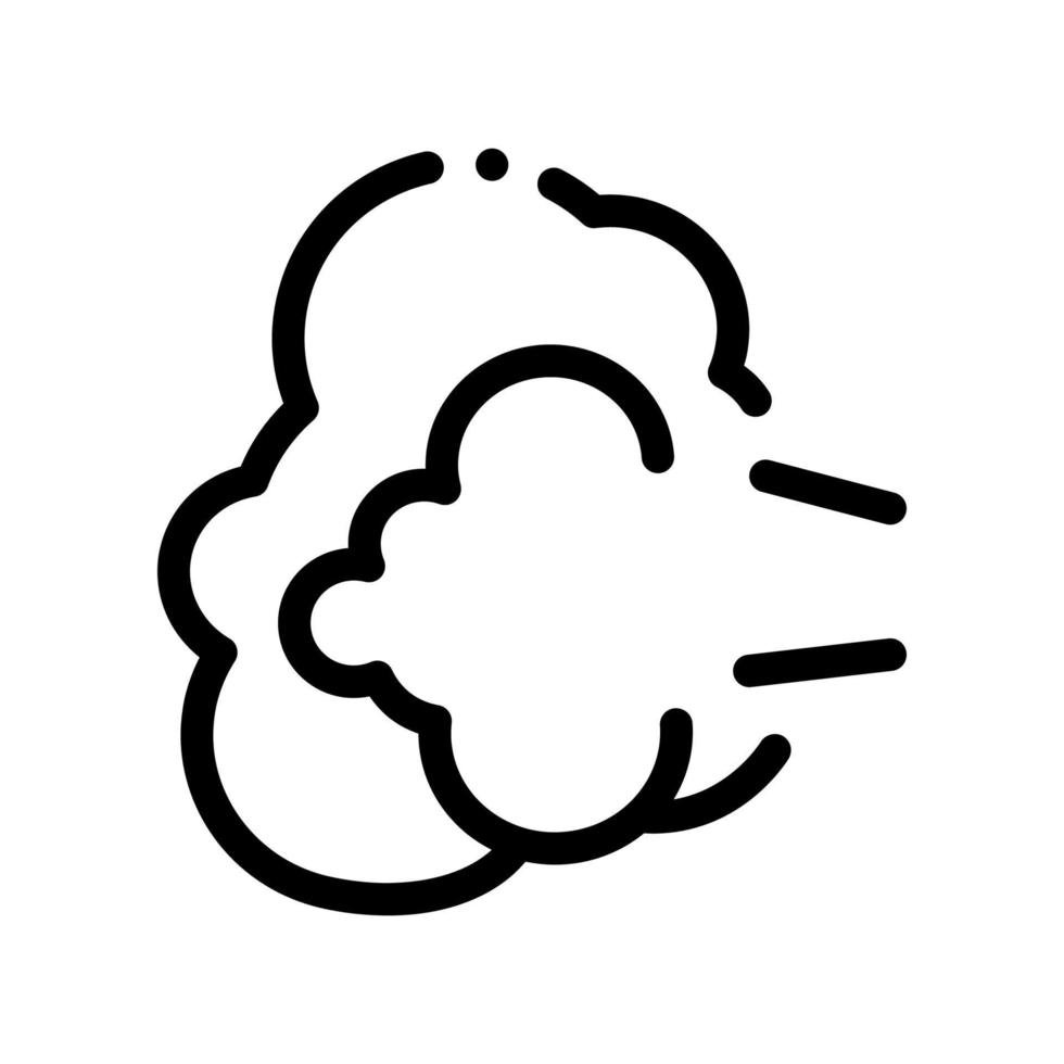 Windiness Gaz Symptomp Of Pregancy Vector Icon