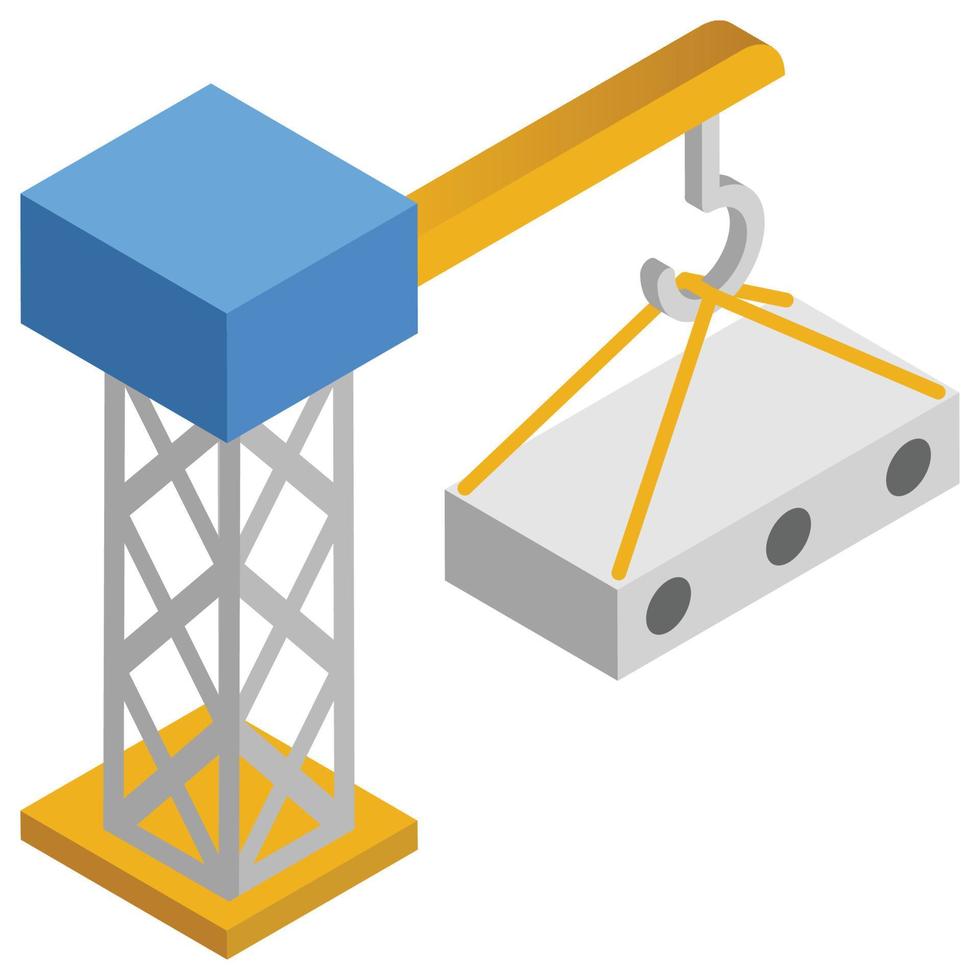 Container - Isometric 3d illustration. vector