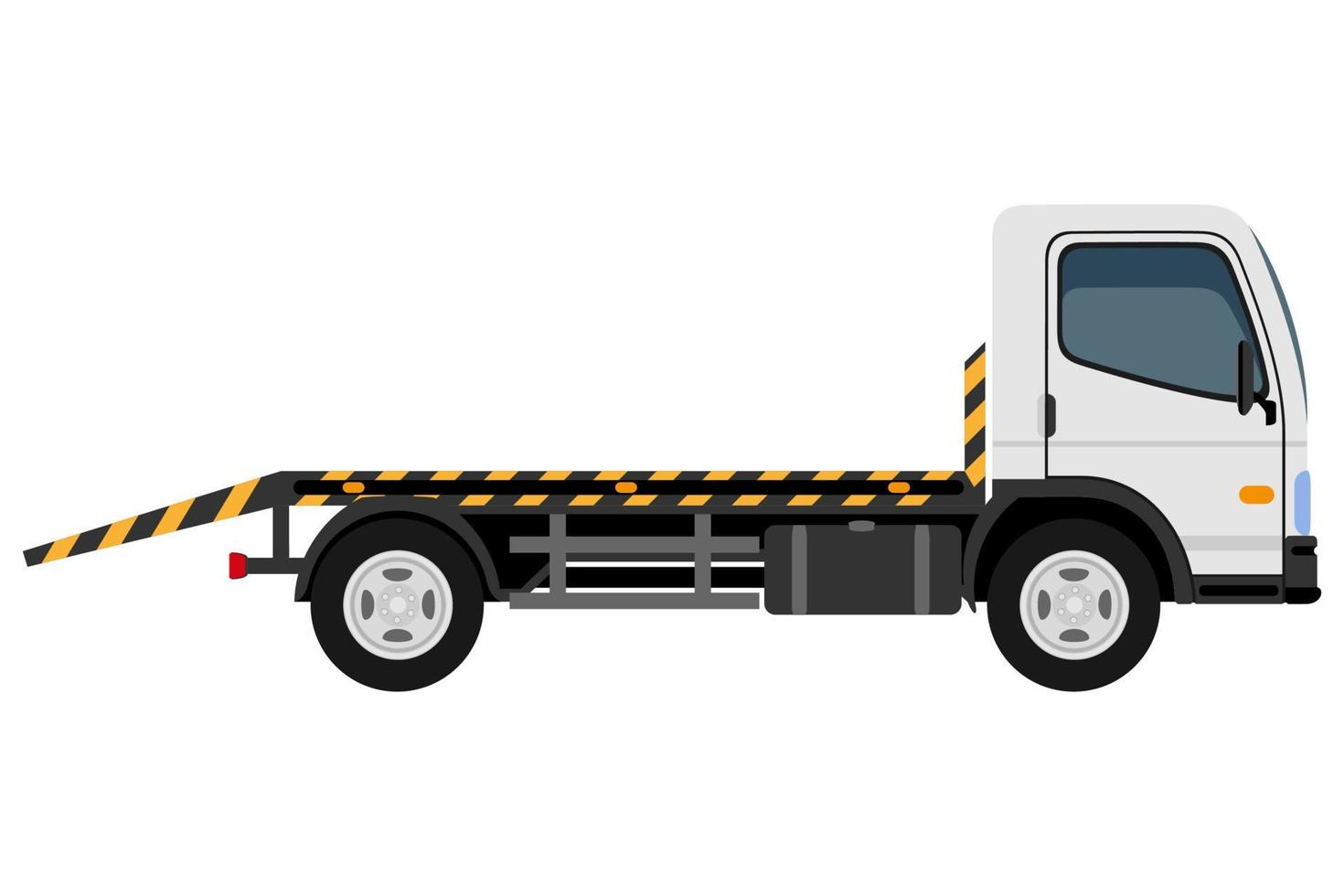 transport for the transportation of goods or passengers flat icon vector illustration isolated on white background