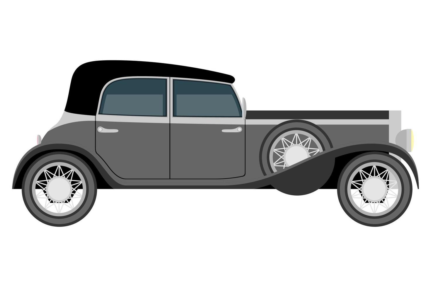 transporte para el transporte de mercancías o pasajeros icono plano ilustración vectorial aislado sobre fondo blanco vector