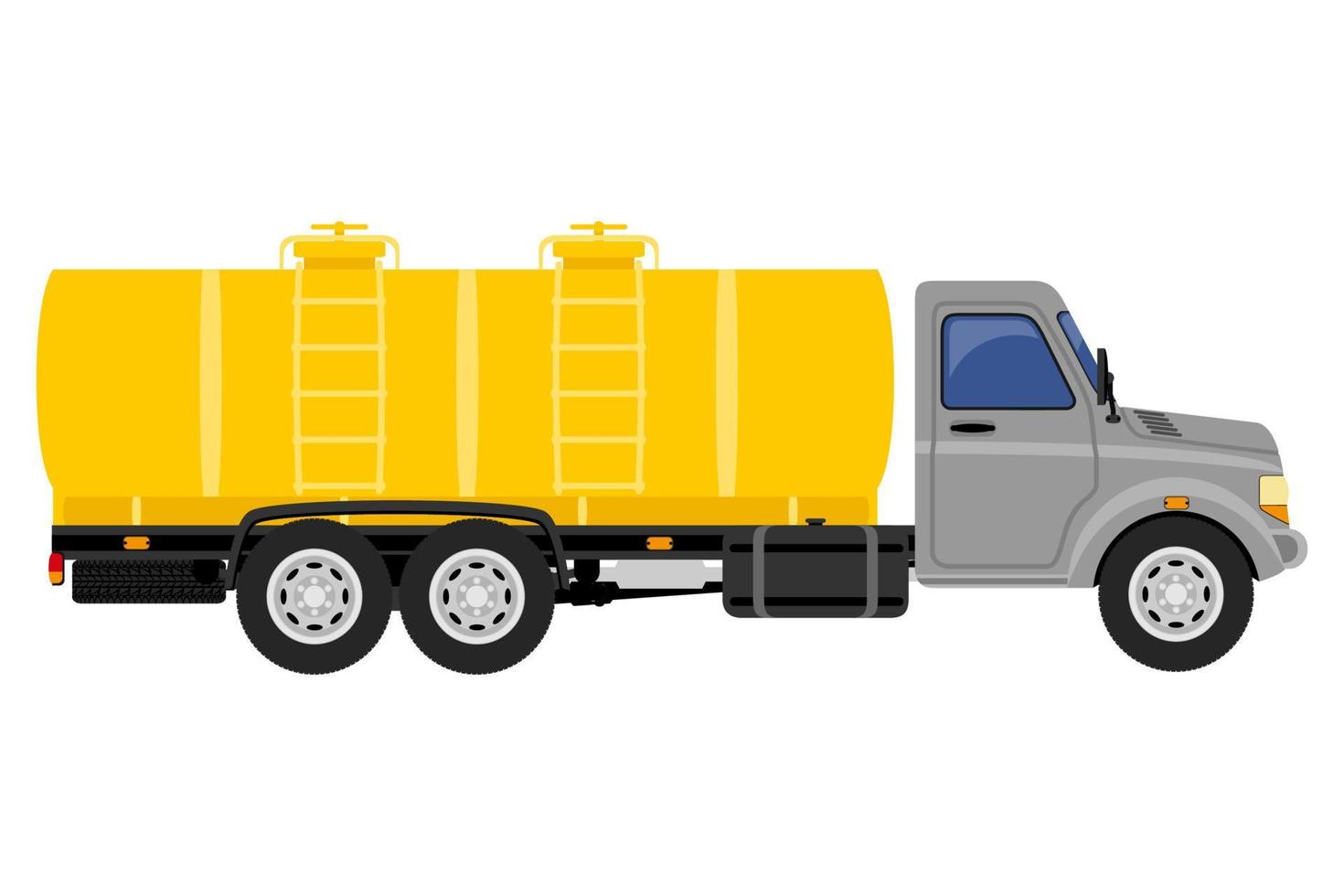transport for the transportation of goods or passengers flat icon vector illustration isolated on white background