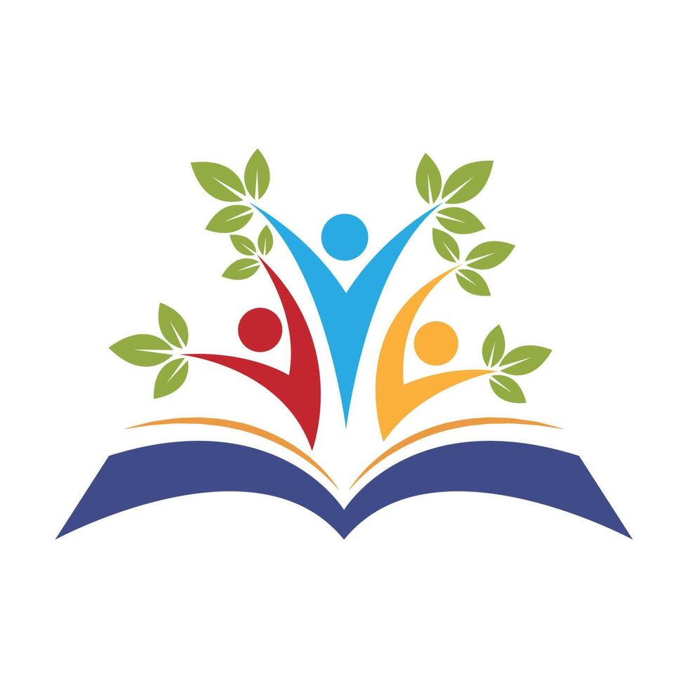 Education school logo design vector