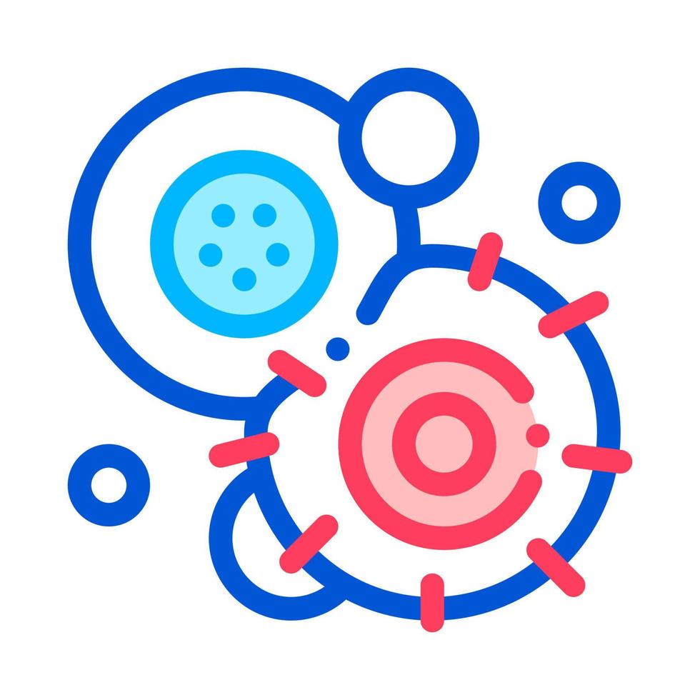 Cancerous Stem Cell Pathogen Element Vector Icon