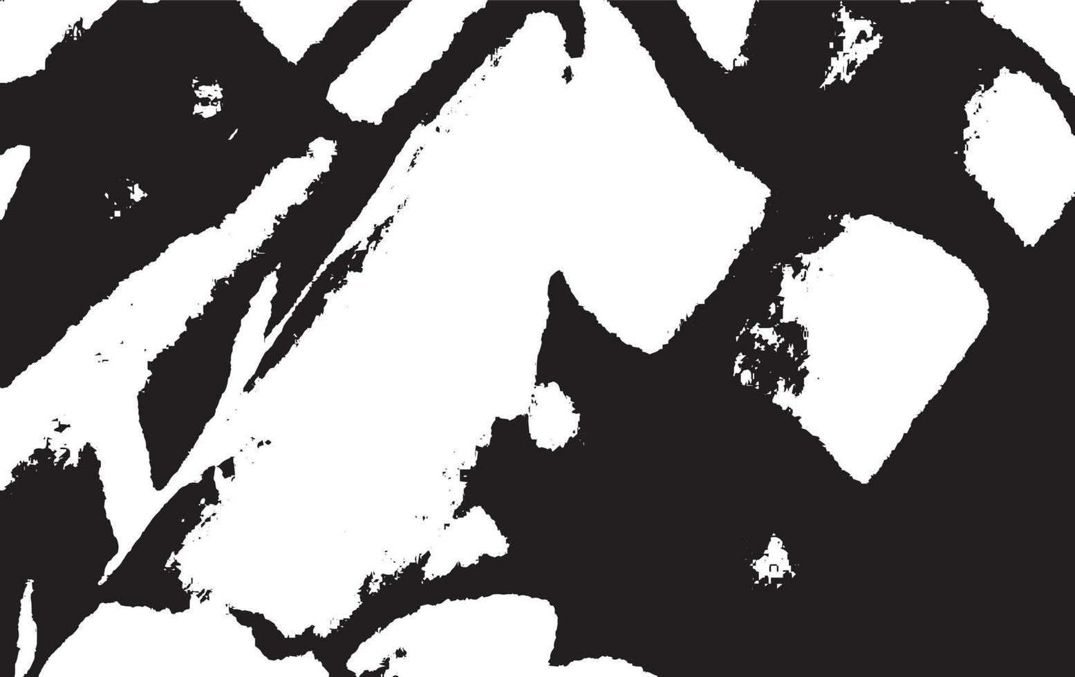 Black and white grunge texture vector