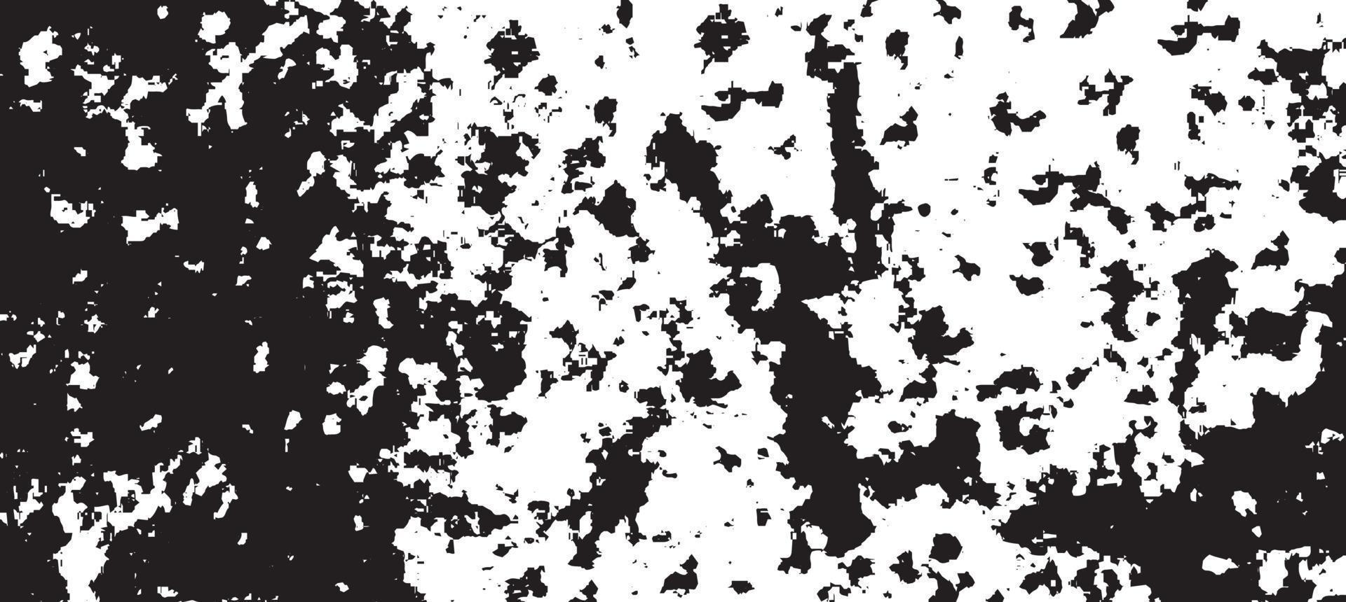 Black and white grunge texture vector