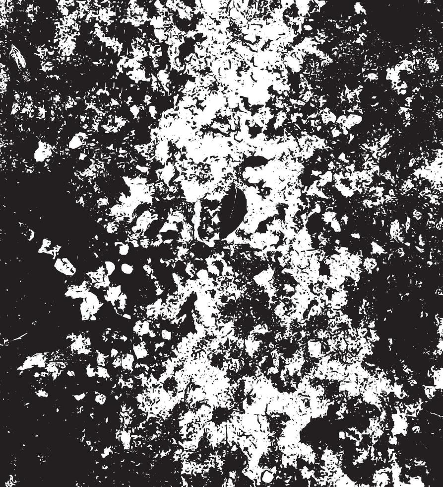 Black and white grunge texture vector