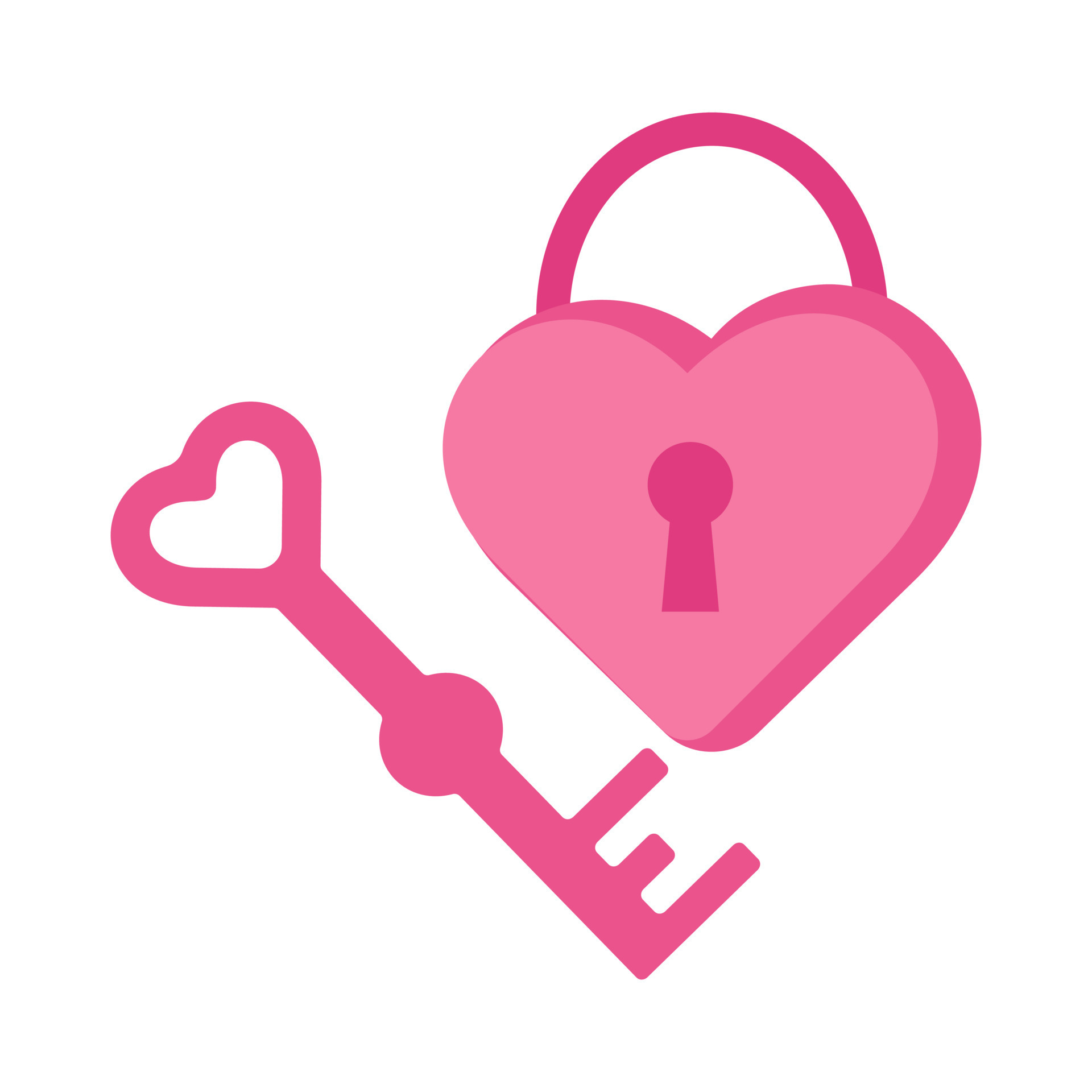 key with pink lock 17439590 Vector Art at Vecteezy