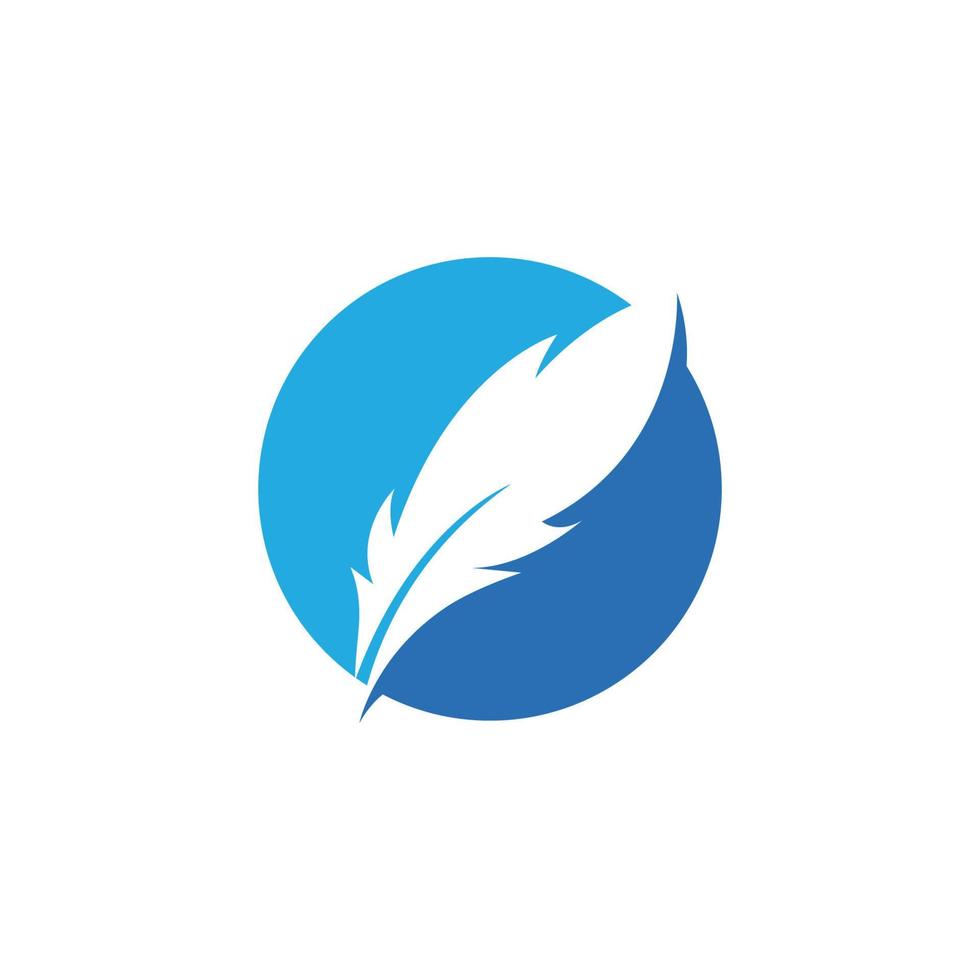 Feather illustration vector