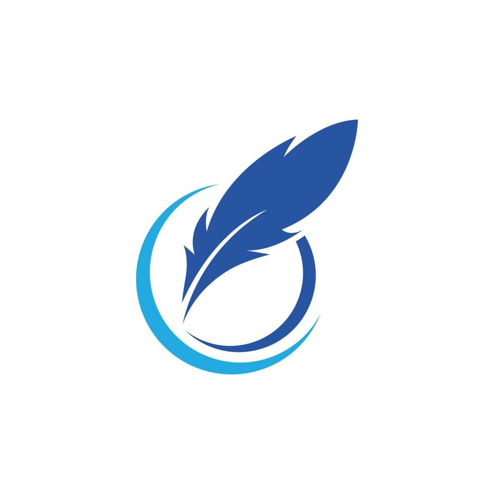 Feather illustration vector