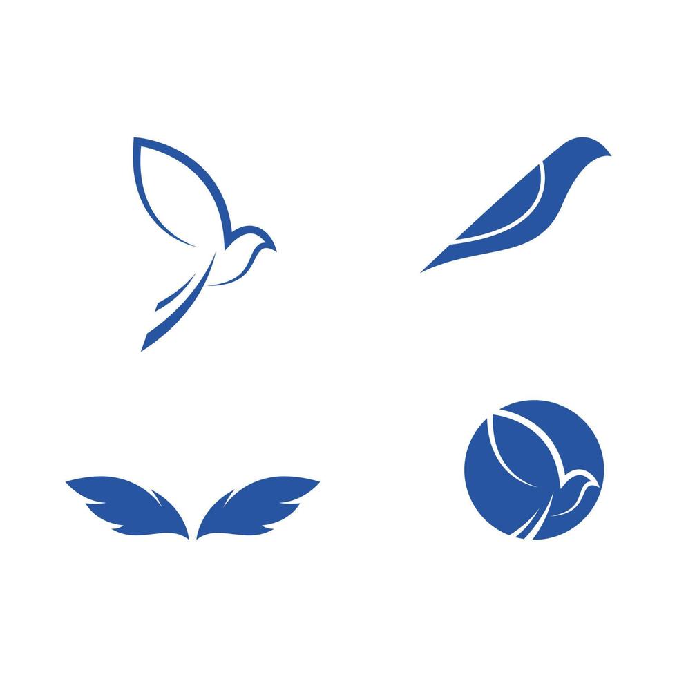 Dove Logo Template vector