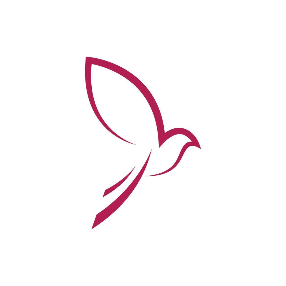 Dove Logo Template vector