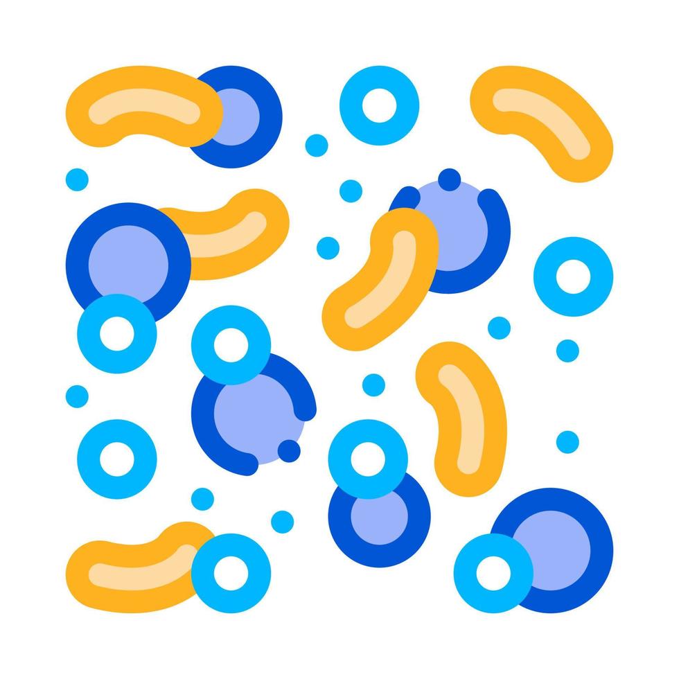 Chemical Microscope Microorganisms Vector Icon