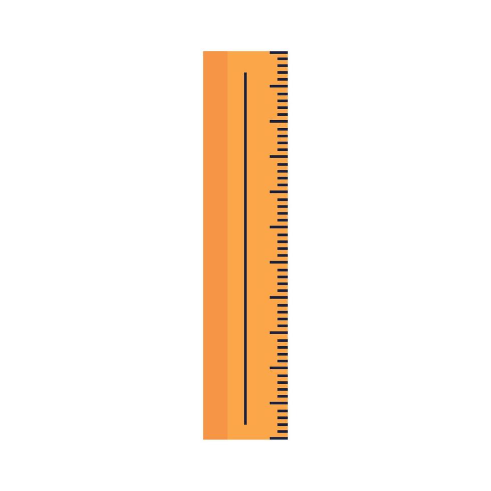 Isolated ruler instrument vector design