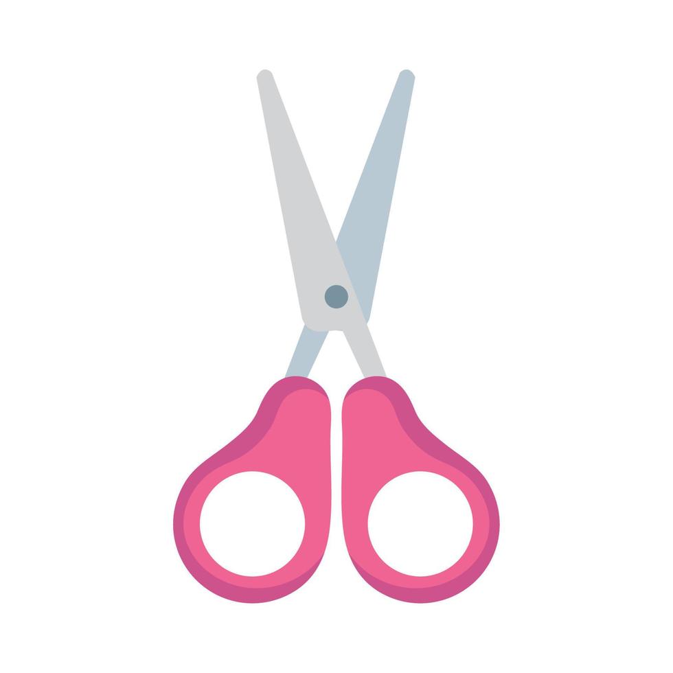 Isolated scissor tool vector design